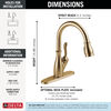 Single Handle Pull-Down Kitchen Faucet with ShieldSpray&reg; Technology