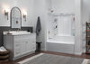 60x30 Alcove Bathtub, Wall Set, Trim and Drain Bundle - Left Drain