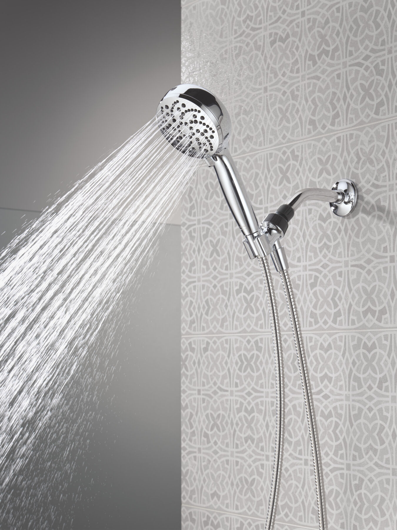6-Setting Hand Shower with Cleaning Spray - 2.5 GPM