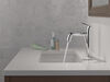 Single Handle Pull-Down Bathroom Faucet