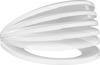 Round Front Slow-Close Toilet Seat