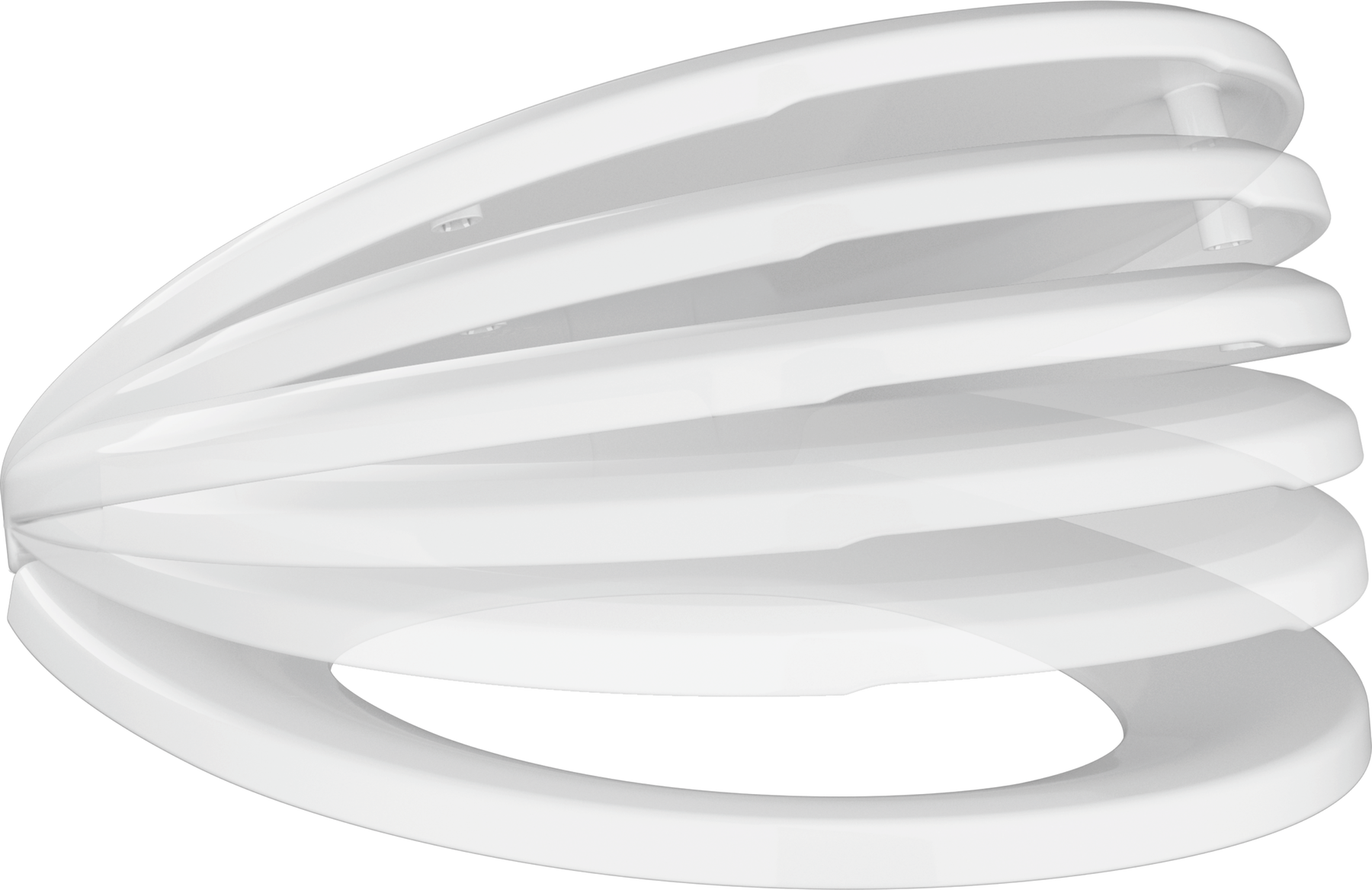 Round Front Slow-Close Toilet Seat, image 2