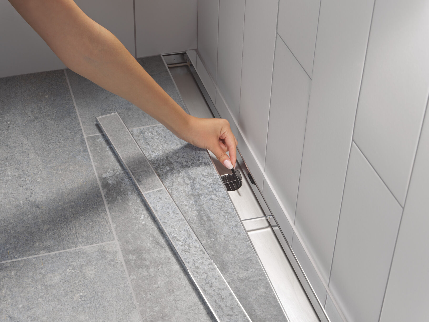 36" Reversible Linear Shower Drain Trim, image 13