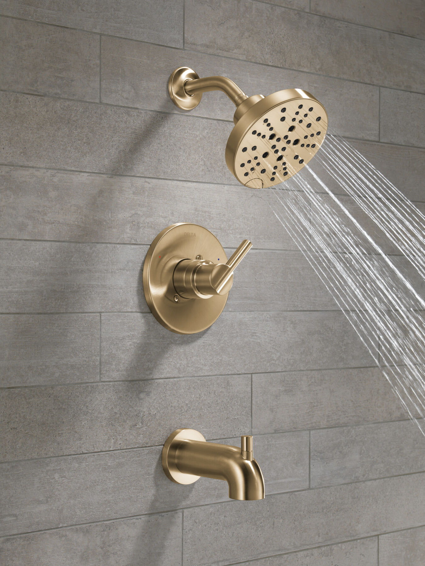 Tub/Shower Rough & Trim 1L 14S (Recertified), image 6