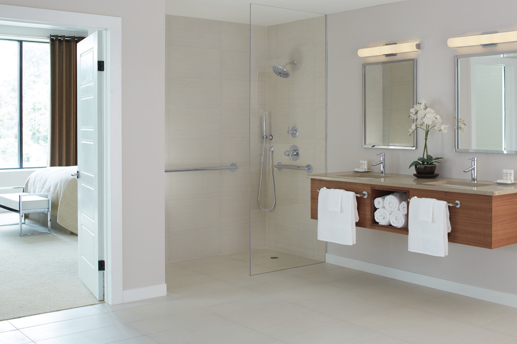 Premium Single-Setting Adjustable Wall Mount Hand Shower, image 1