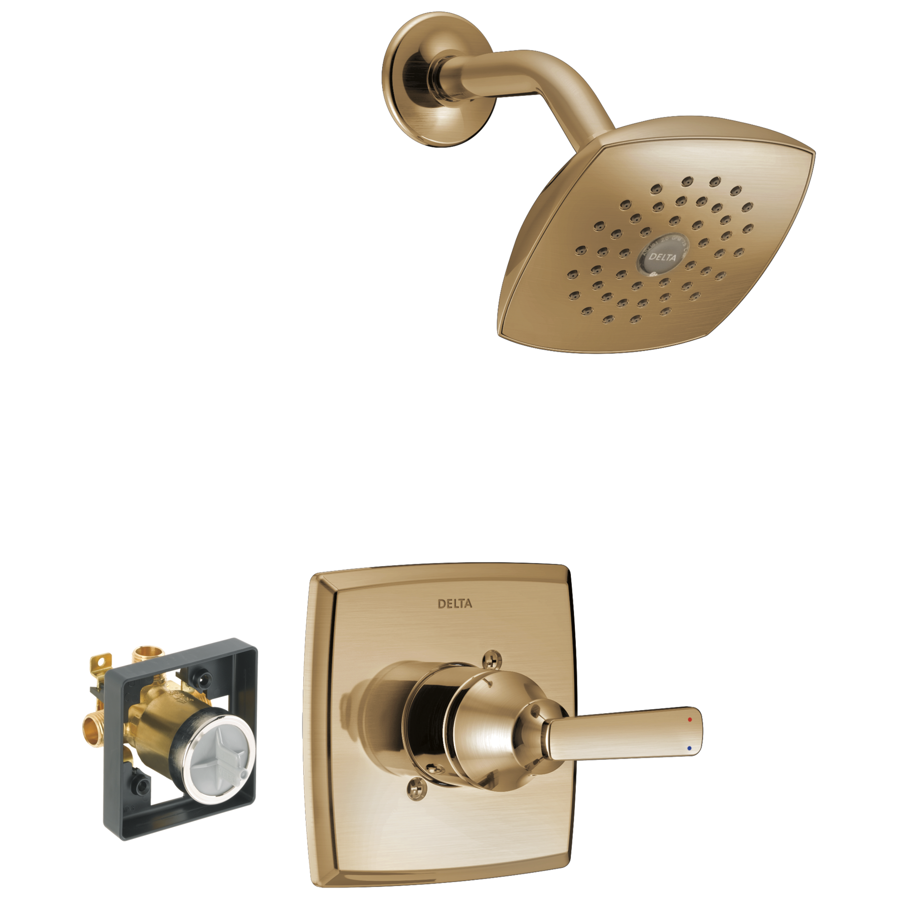 Shower Trim with High-Flow Rough Bundle - 14 Series