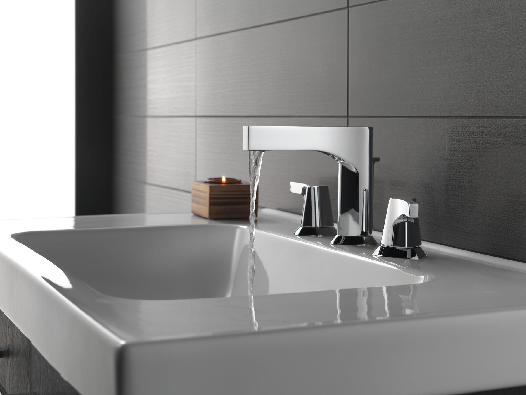 Two Handle Widespread Bathroom Faucet, image 1