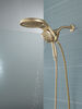 HydroRain® H2Okinetic® 5-Setting Two-in-One Shower Head (Recertified)