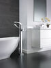 Two Handle Widespread Bathroom Faucet - Metal Pop-Up
