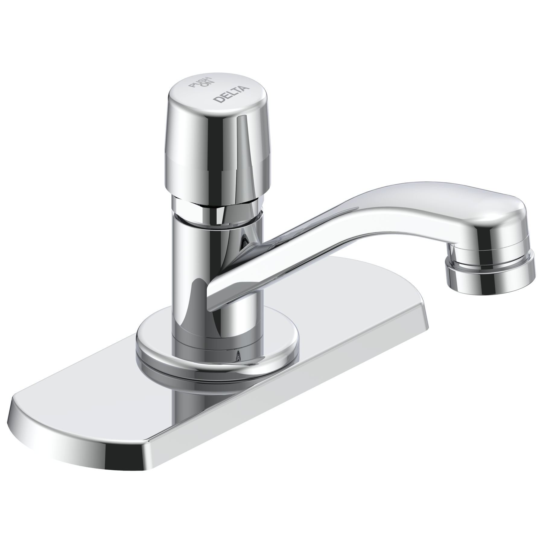 Single Hole Metering Faucet with Coverplate