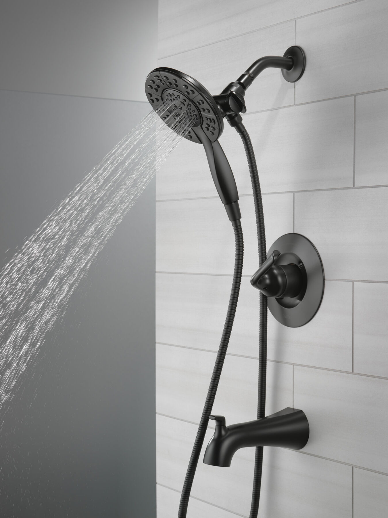 Tub/Shower Rough & Trim 1L 14S (Recertified), image 5