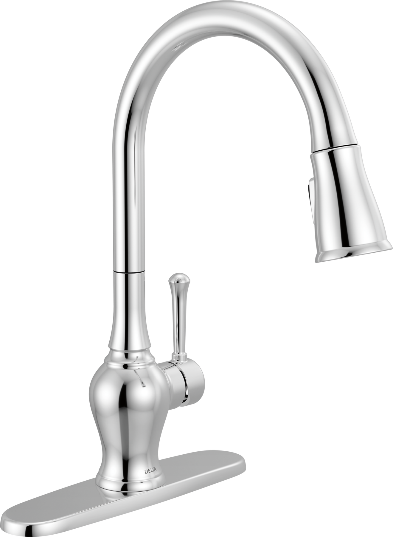 Single Handle Pull-Down Kitchen Faucet, image 1