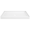 ProCrylic 48 in. x 34 in.Shower Base Center Drain