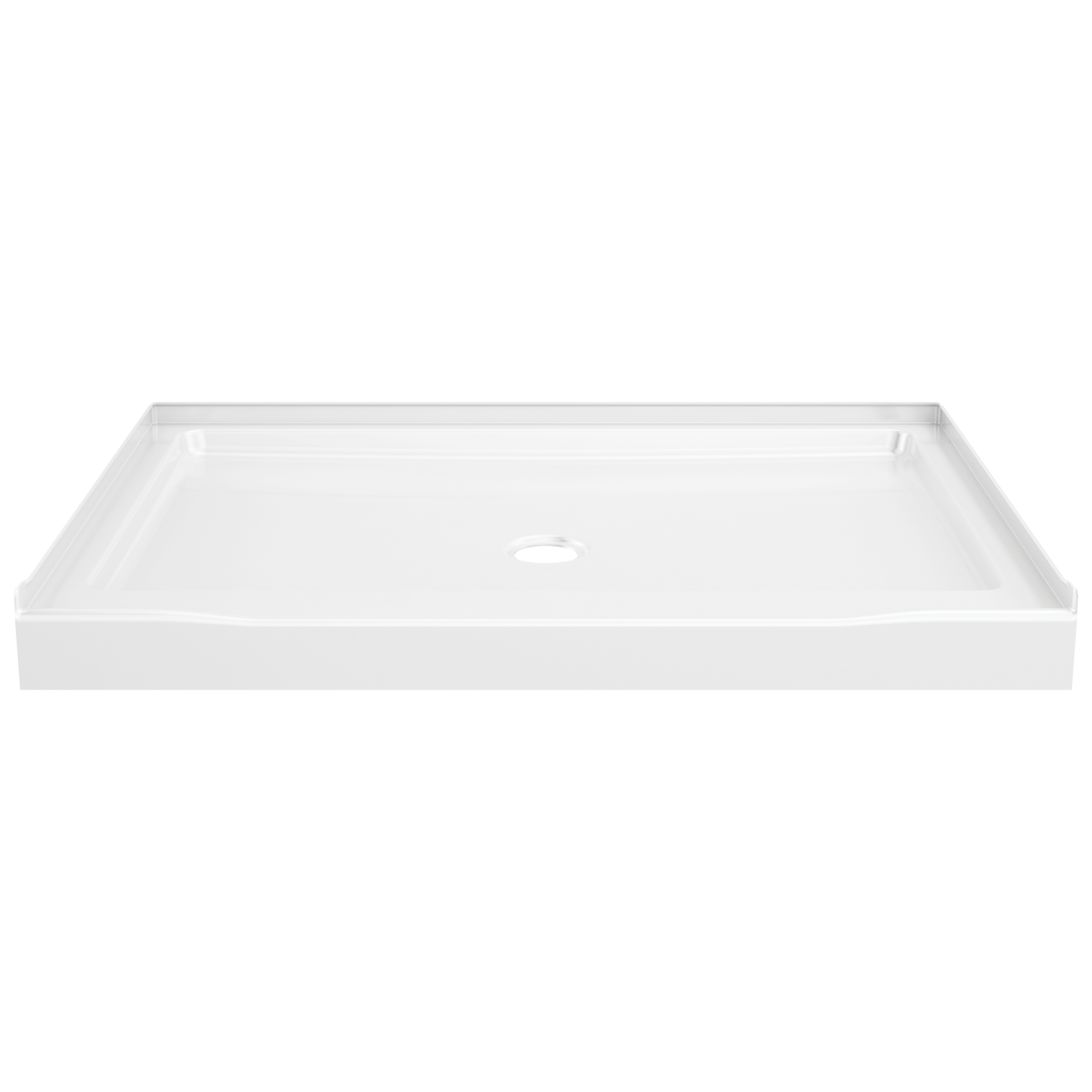 ProCrylic 48 in. x 34 in.Shower Base Center Drain