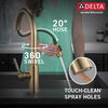 Single Handle Pull-Down Kitchen Faucet with Soap Dispenser (Recertified)