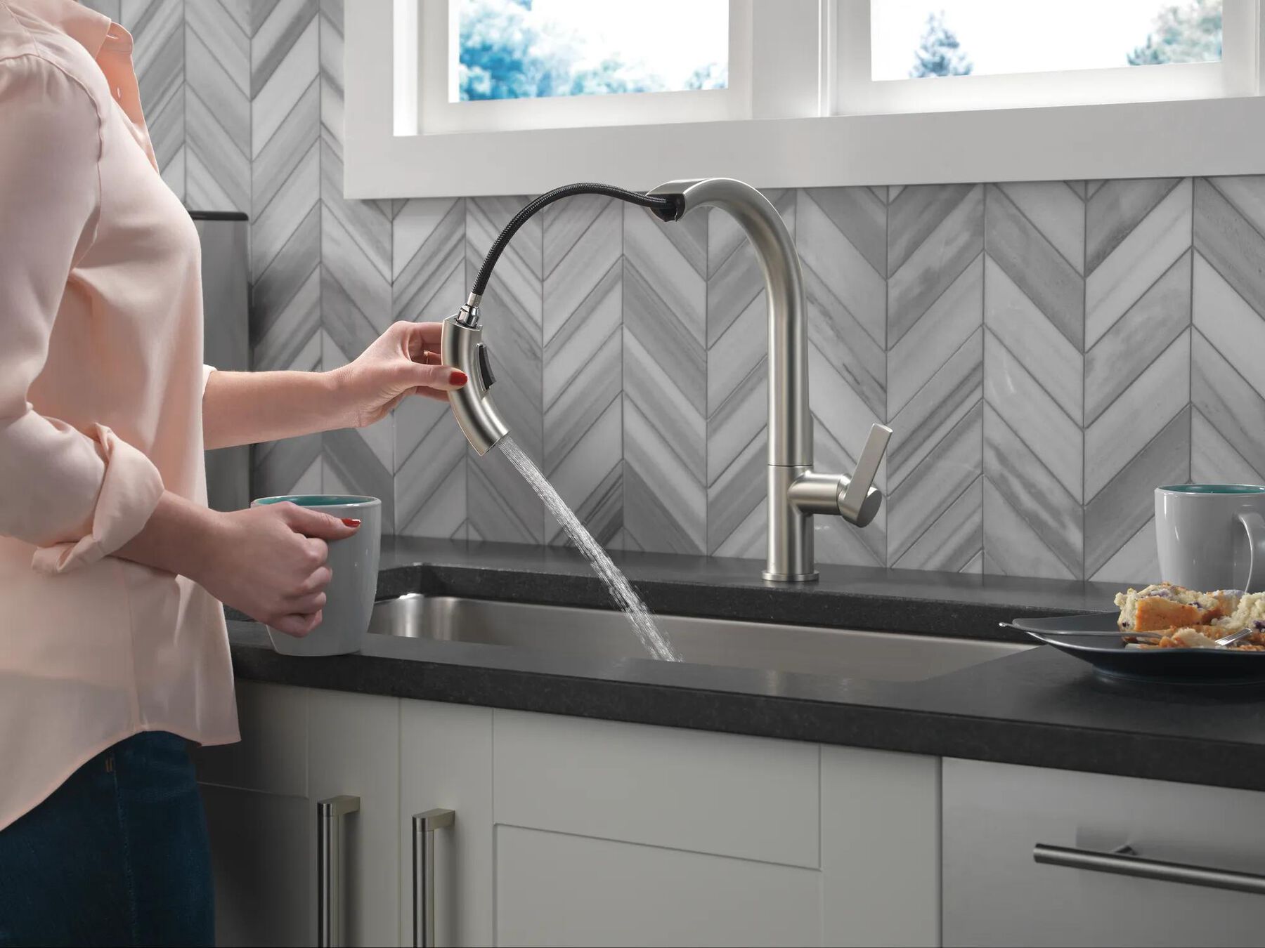 Pull-Down Kitchen Faucet (Recertified)