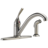 Single Handle Kitchen Faucet with Spray (Recertified)