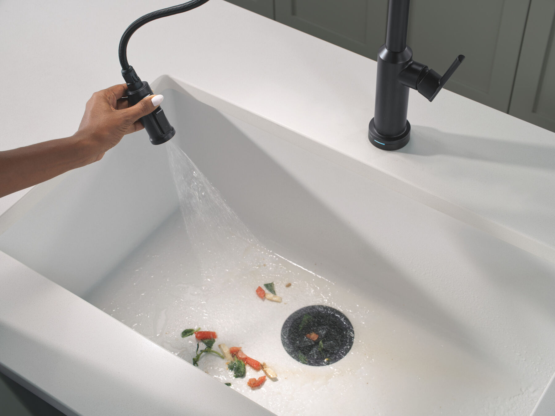 Touch2O&reg; Technology Kitchen Faucet with Touchless Technology, image 7