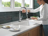 Touch<sub>2</sub>O® Technology Kitchen Faucet with Touchless Technology