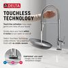 Touch<sub>2</sub>O&reg; Technology Kitchen Faucet with Touchless Technology