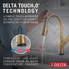 Single-Handle Pull-Down Kitchen Faucet with Touch<sub>2</sub>O® Technology Technology