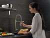 Single-Handle Pull-Down Spring Kitchen Faucet