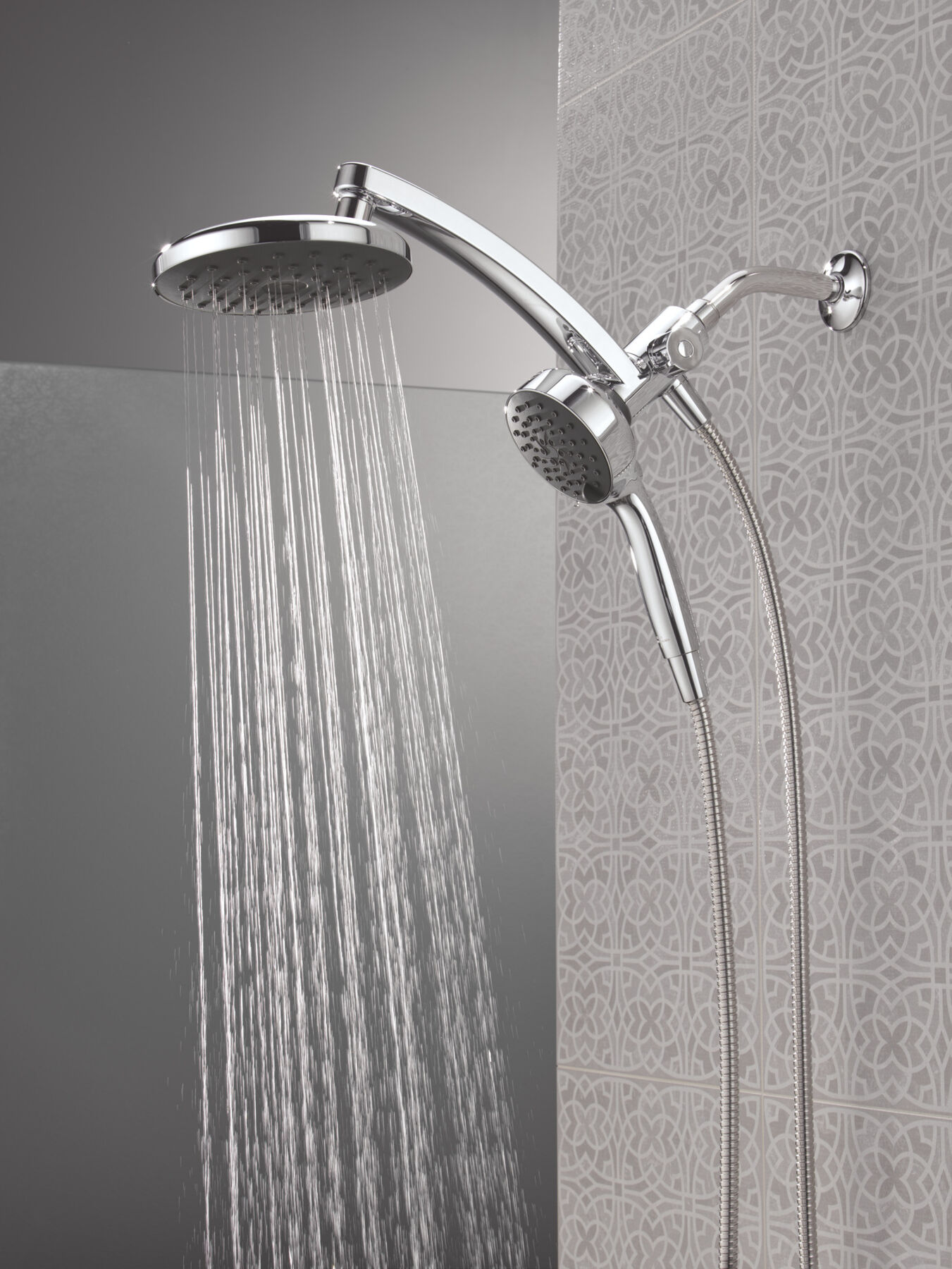 PivotPro™ 3-in-1 Combination Shower with TouchClean® Spray Face, image 36