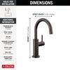 Contemporary Round Beverage Faucet