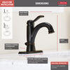 Single Handle Bathroom Faucet (Recertified)