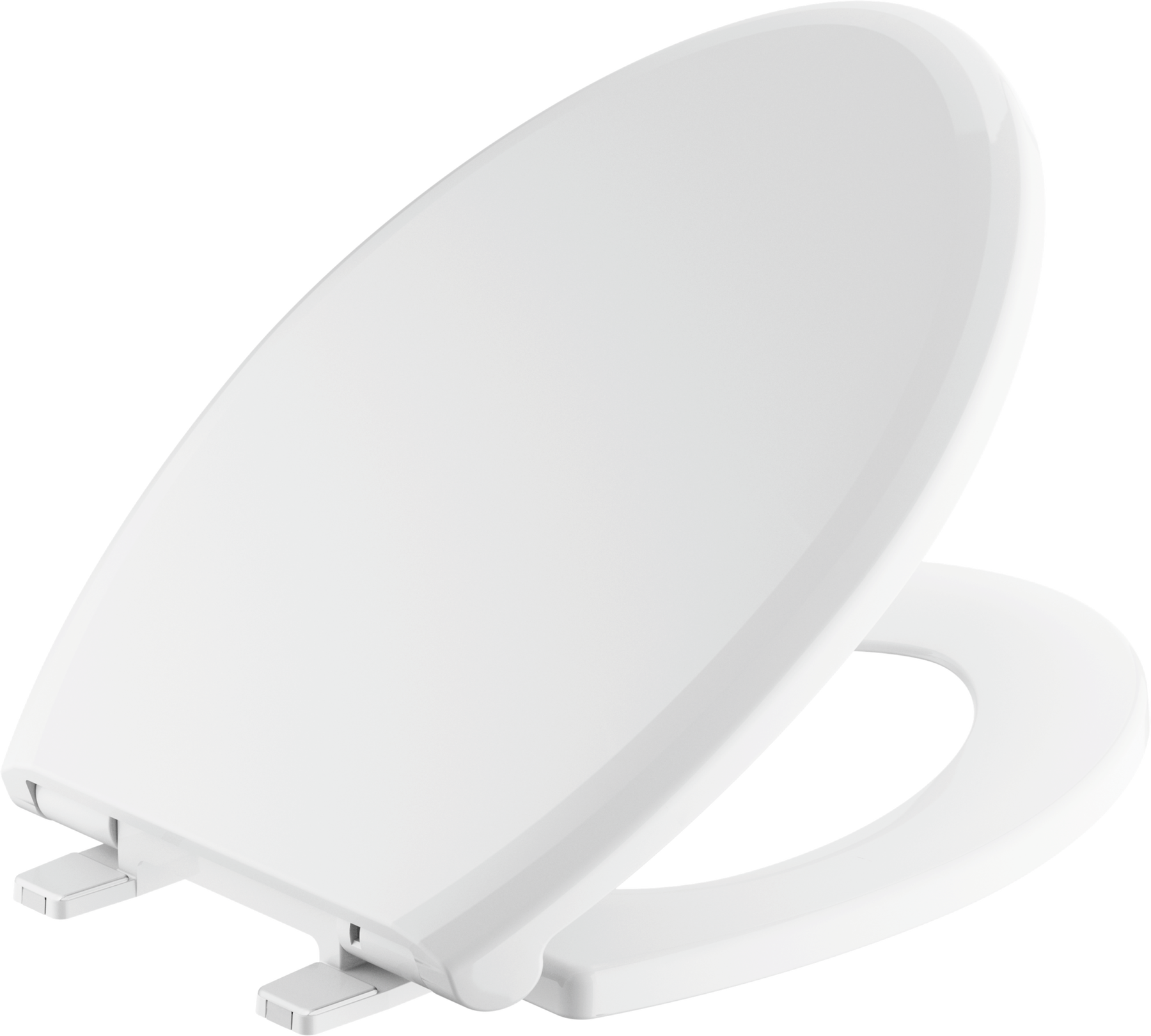 Elongated Slow-Close Toilet Seat, image 1