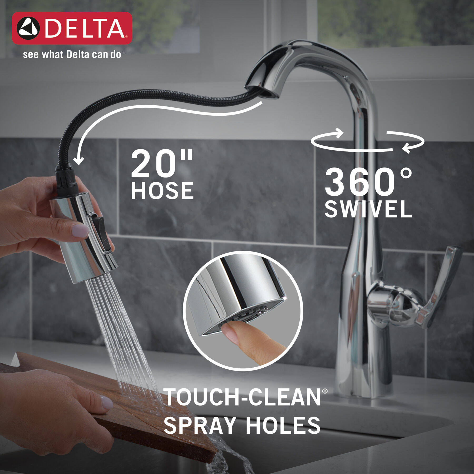 Single Handle Pull-Down Bar/Prep Faucet, image 4