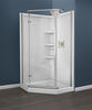 38" Frameless Neo Angle Shower Enclosure
