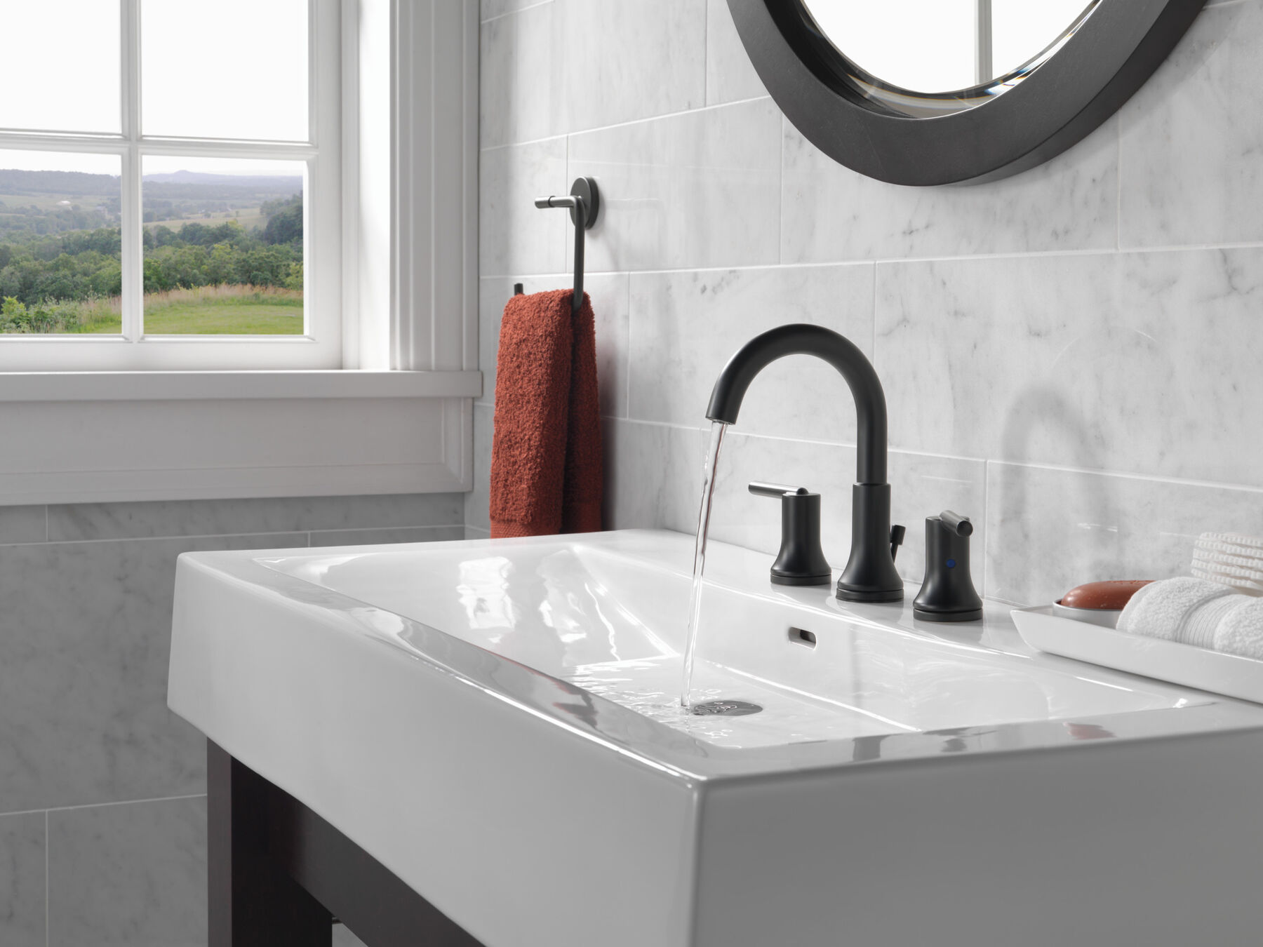 Two Handle Widespread Bathroom Faucet (Recertified), image 4