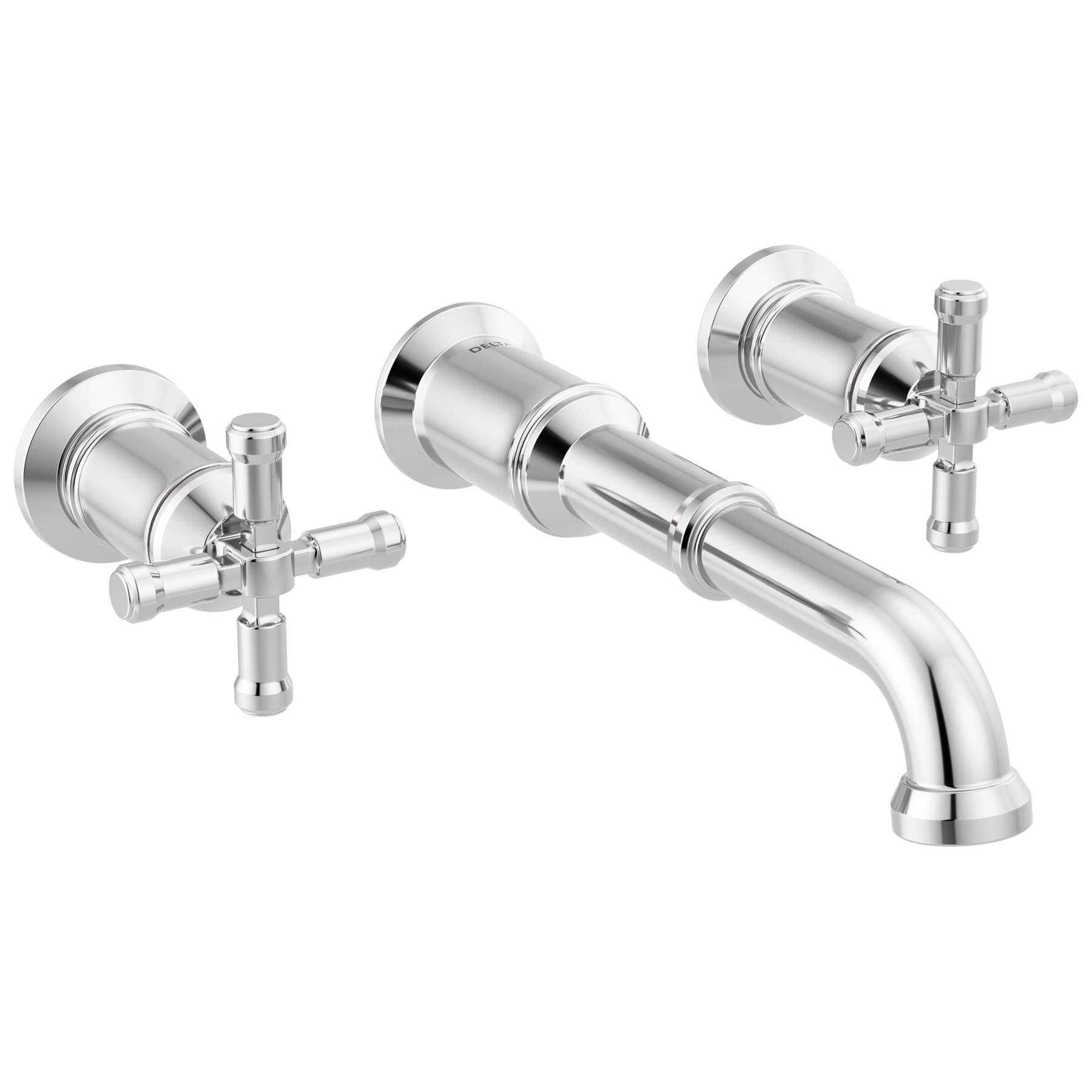 Two Handle Wall Mount Bathroom Faucet Trim - Less Handles