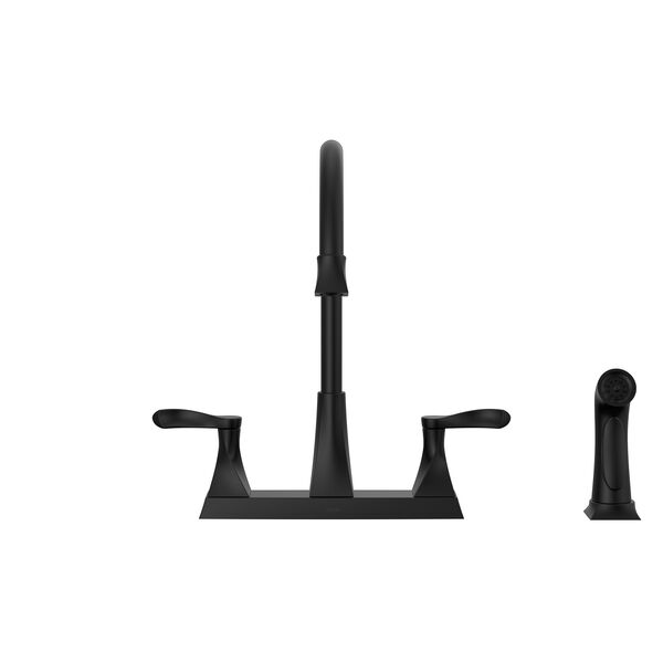 Two Handle Kitchen Faucet with Spray