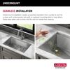 30&rdquo; Workstation Kitchen Sink Undermount&nbsp;16 Gauge&nbsp;Stainless Steel Single Bowl with&nbsp;WorkFlow&trade; Ledge and Accessories