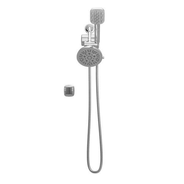 Detangling Hand Shower with 5- Setting Showerhead and Shower Filter Bundle