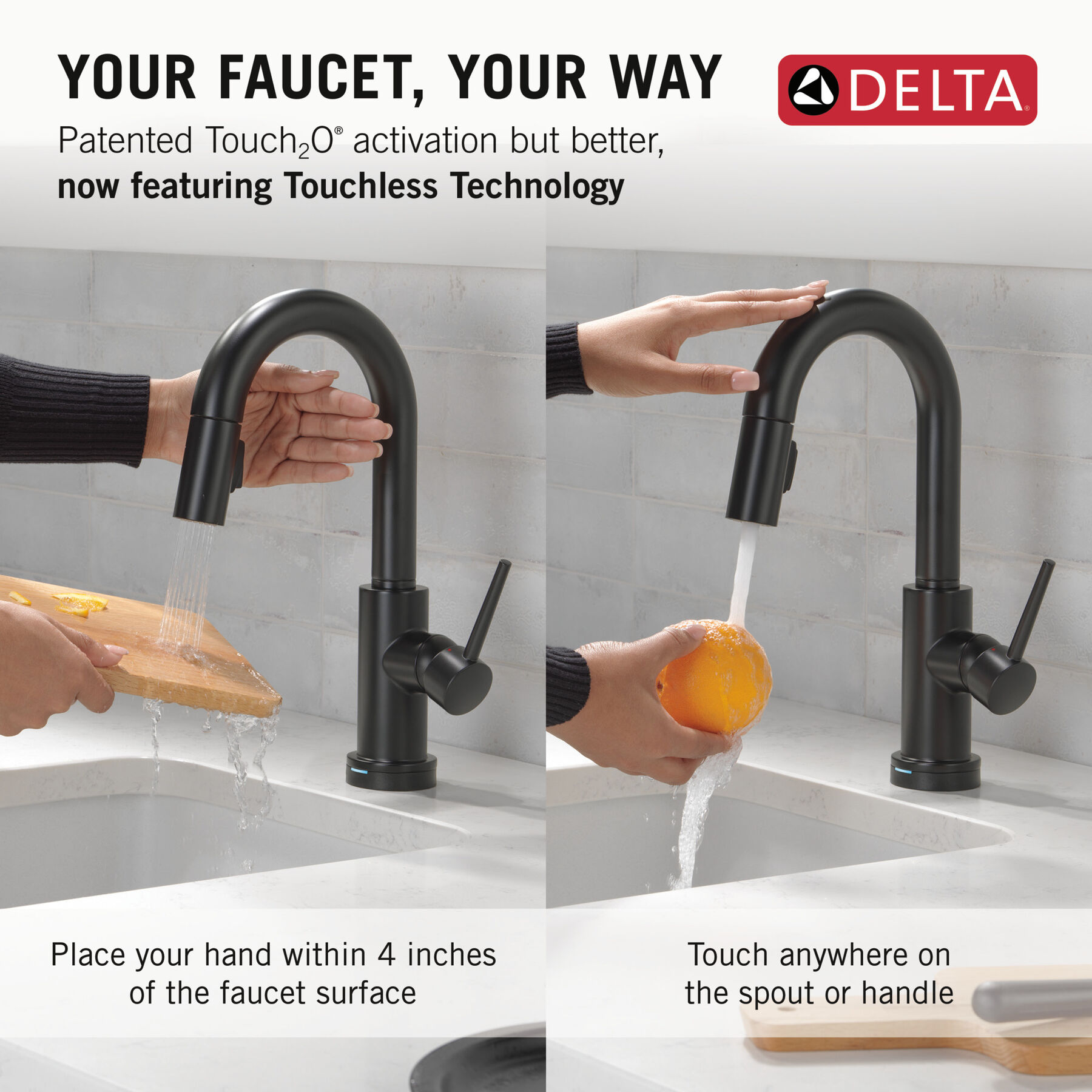 Touch2O® Bar / Prep Faucet with Touchless Technology, image 9