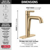 Single-Hole Bathroom Faucet 1L (Recertified)