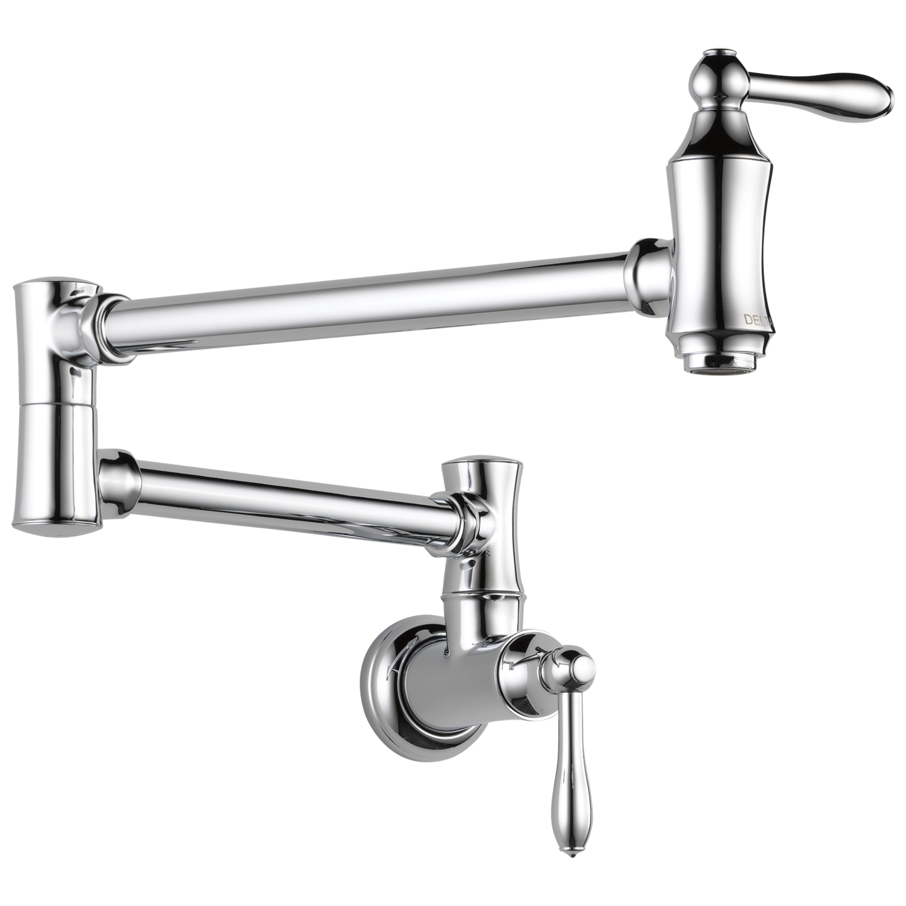 Wall Mount Pot Filler Faucet - Traditional (Recertified)
