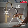 Single Handle Pull-Down Kitchen Faucet
