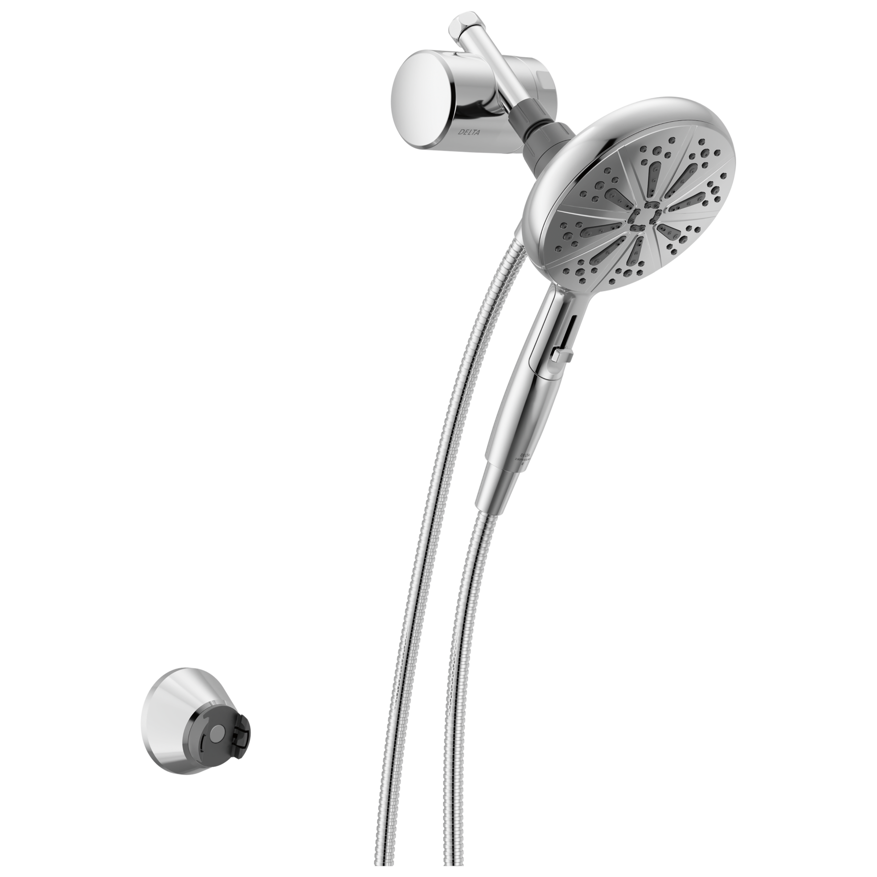 Standard Shower Filter with 6-Setting Showerhead and Mount Bundle