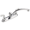 Two Handle Kitchen Faucet (Recertified)