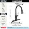 Single Handle Pull-Down Kitchen Faucet