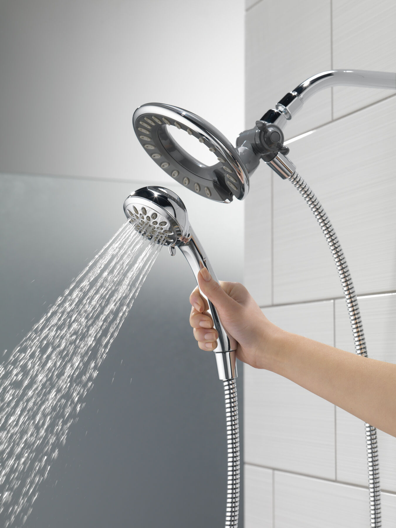 In2ition&reg; 4-Setting Two-in-One Shower