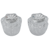 Clear Knob Handle Set