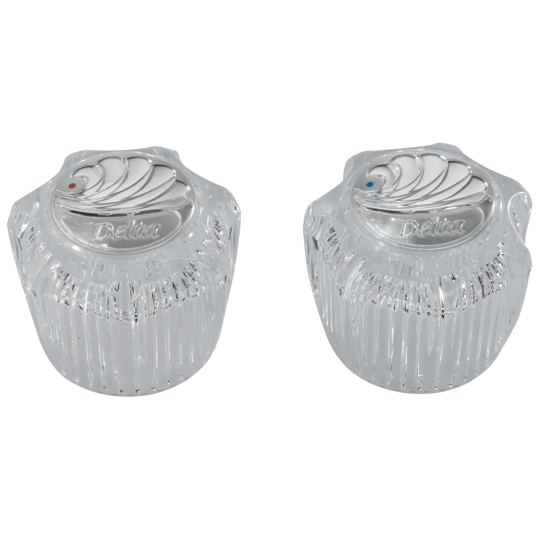 Clear Knob Handle Set