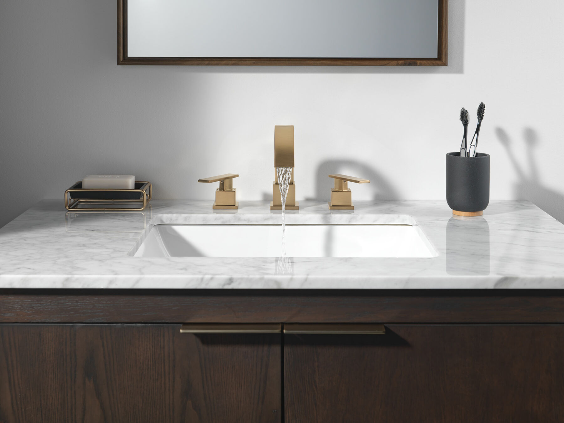 Two Handle Widespread Bathroom Faucet, image 4