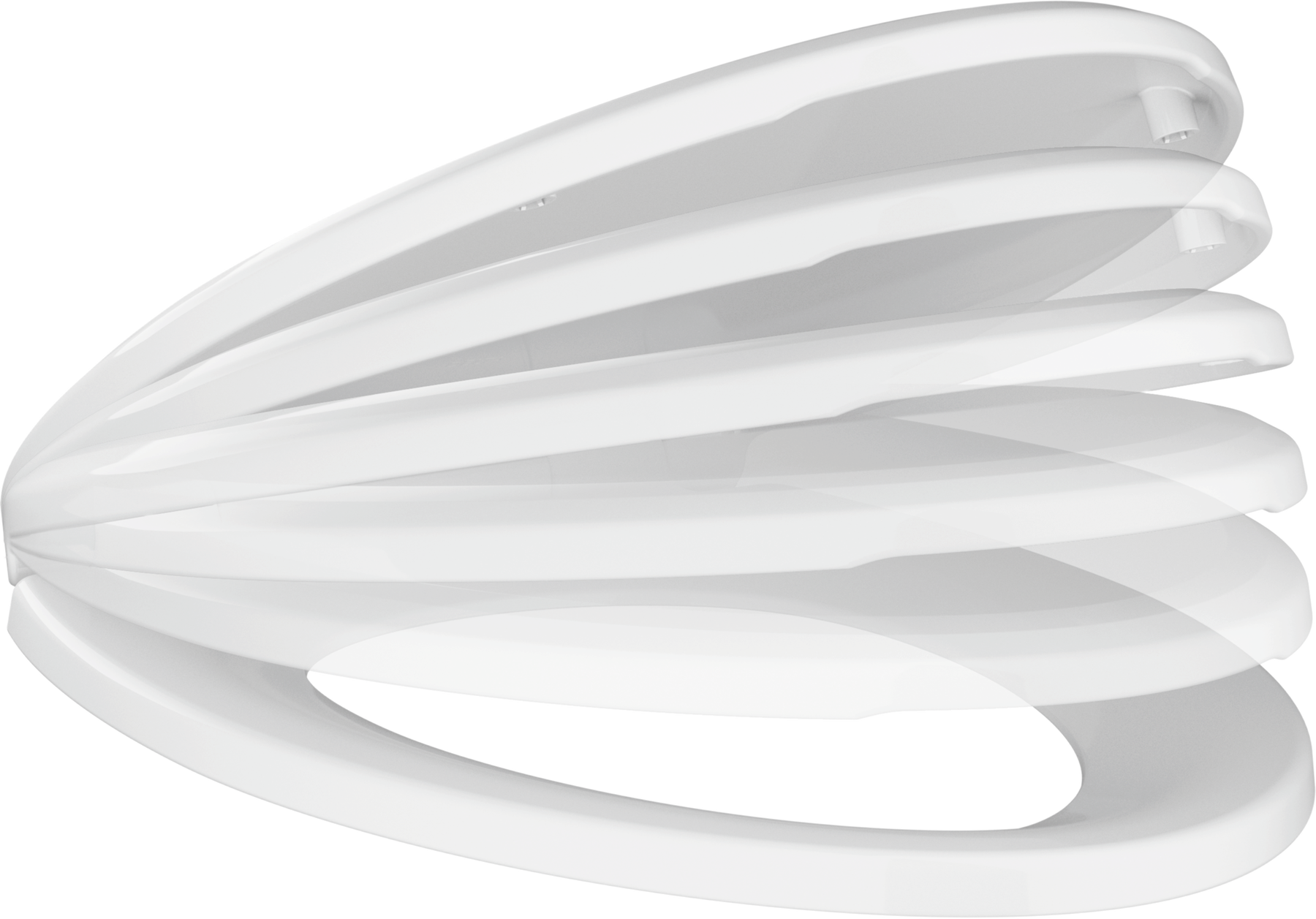 Elongated Slow-Close Toilet Seat, image 2