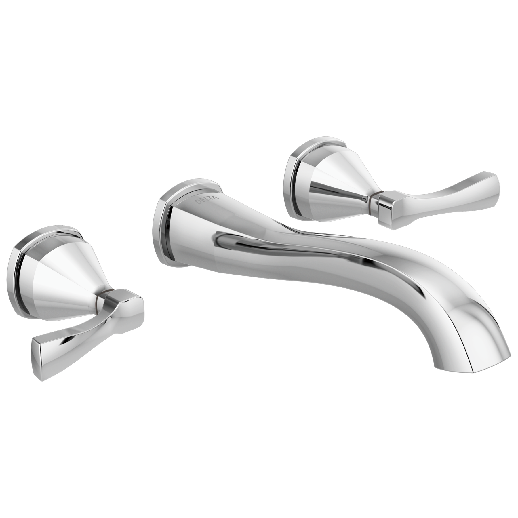 Two Handle Wall Mount Bathroom Faucet Trim